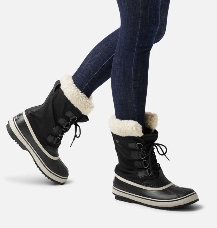 Womens Snow Boots Black - Sorel Winter Carnival™ Low - 643502-DQF